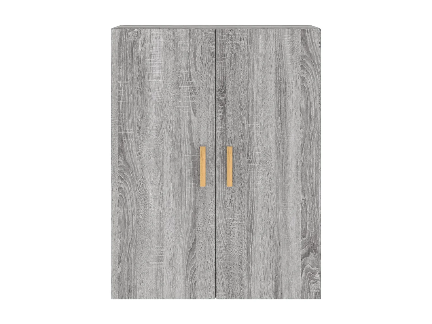 Wandschränke 2 Stk. Grau Sonoma Holzwerkstoff