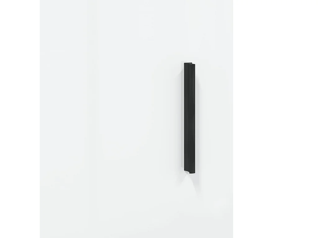 Highboard Weiß 34,5x34x180 cm Holzwerkstoff