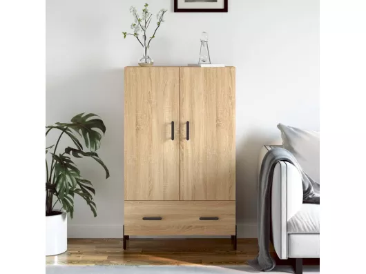 Kauf Unique Highboard Sonoma-Eiche 69,5x31x115 cm Holzwerkstoff