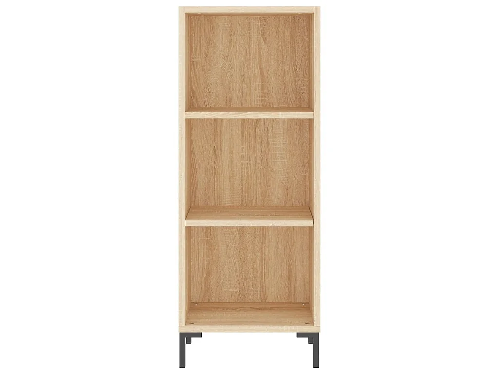 Highboard Sonoma-Eiche 34,5x34x180 cm Holzwerkstoff