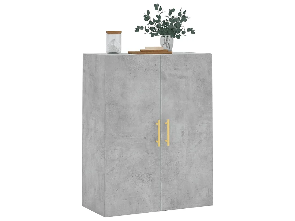 Wandschrank Betongrau 69,5x34x90 cm