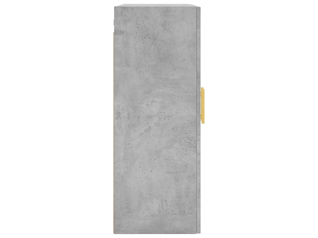 Wandschrank Betongrau 69,5x34x90 cm