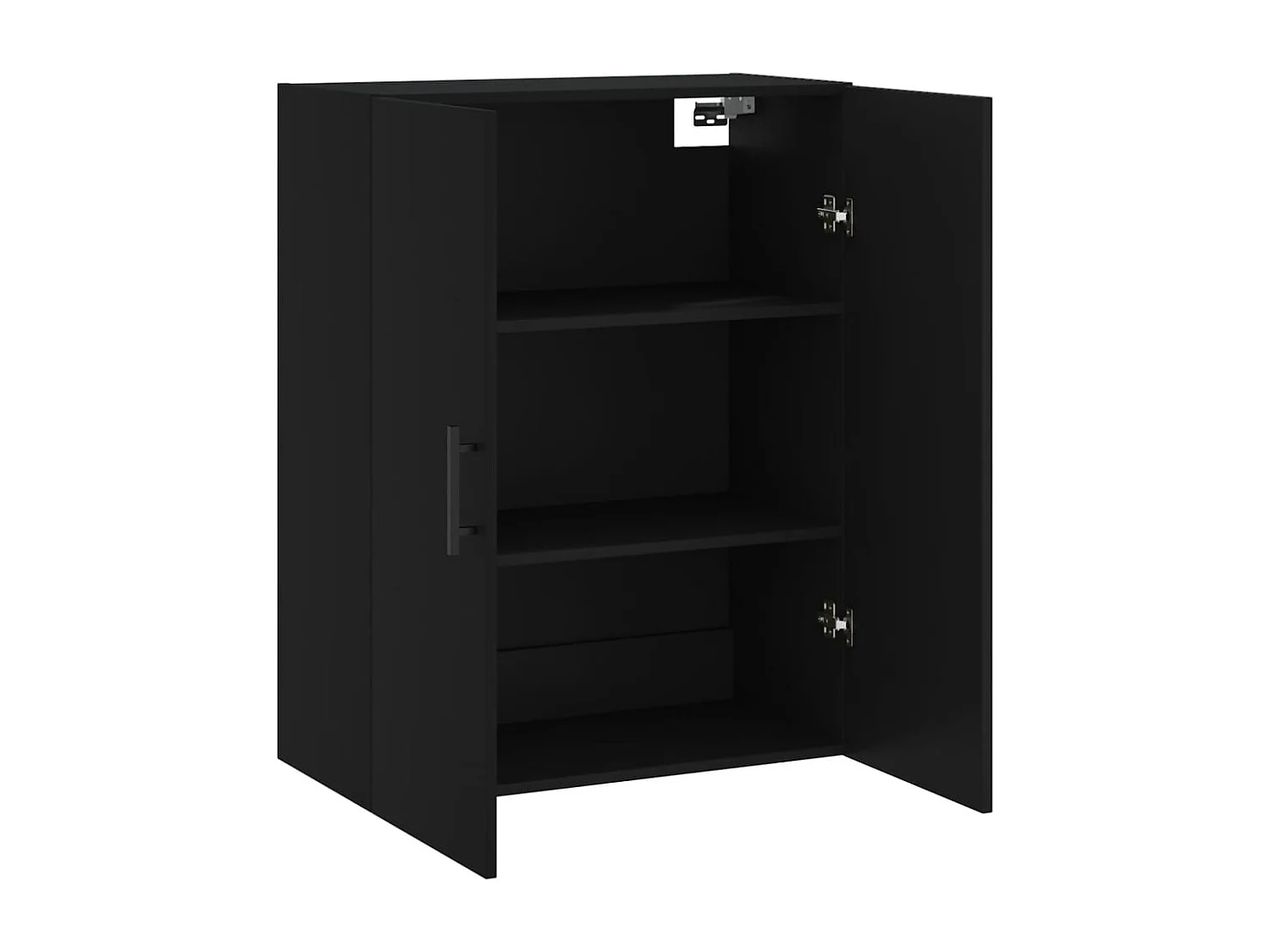 Armoire murale noir 69,5x34x90 cm