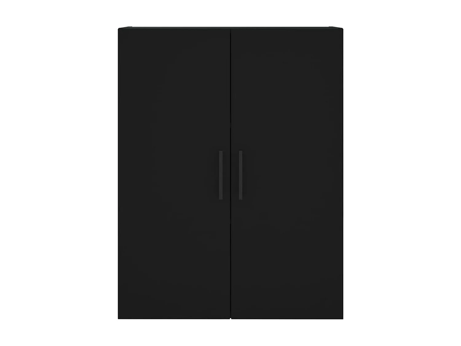Armoire murale noir 69,5x34x90 cm