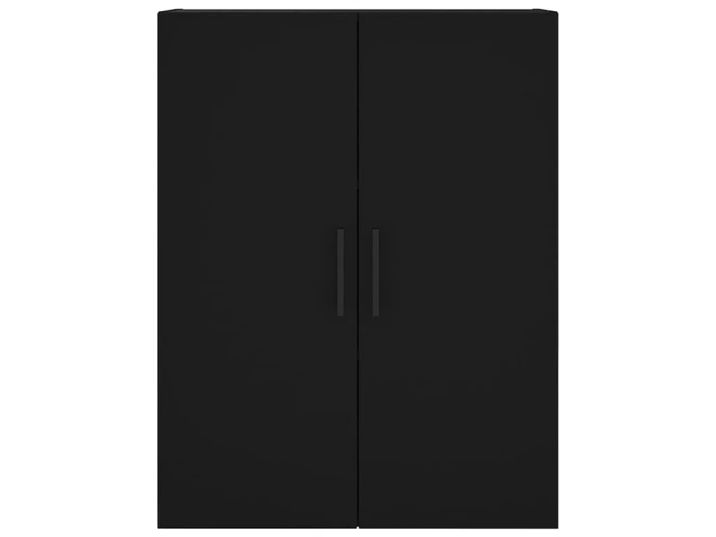 Armoire murale noir 69,5x34x90 cm