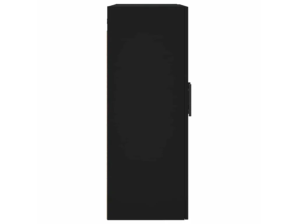 Armoire murale noir 69,5x34x90 cm