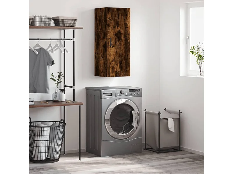 Wandschrank Räuchereiche 34,5x34x90 cm