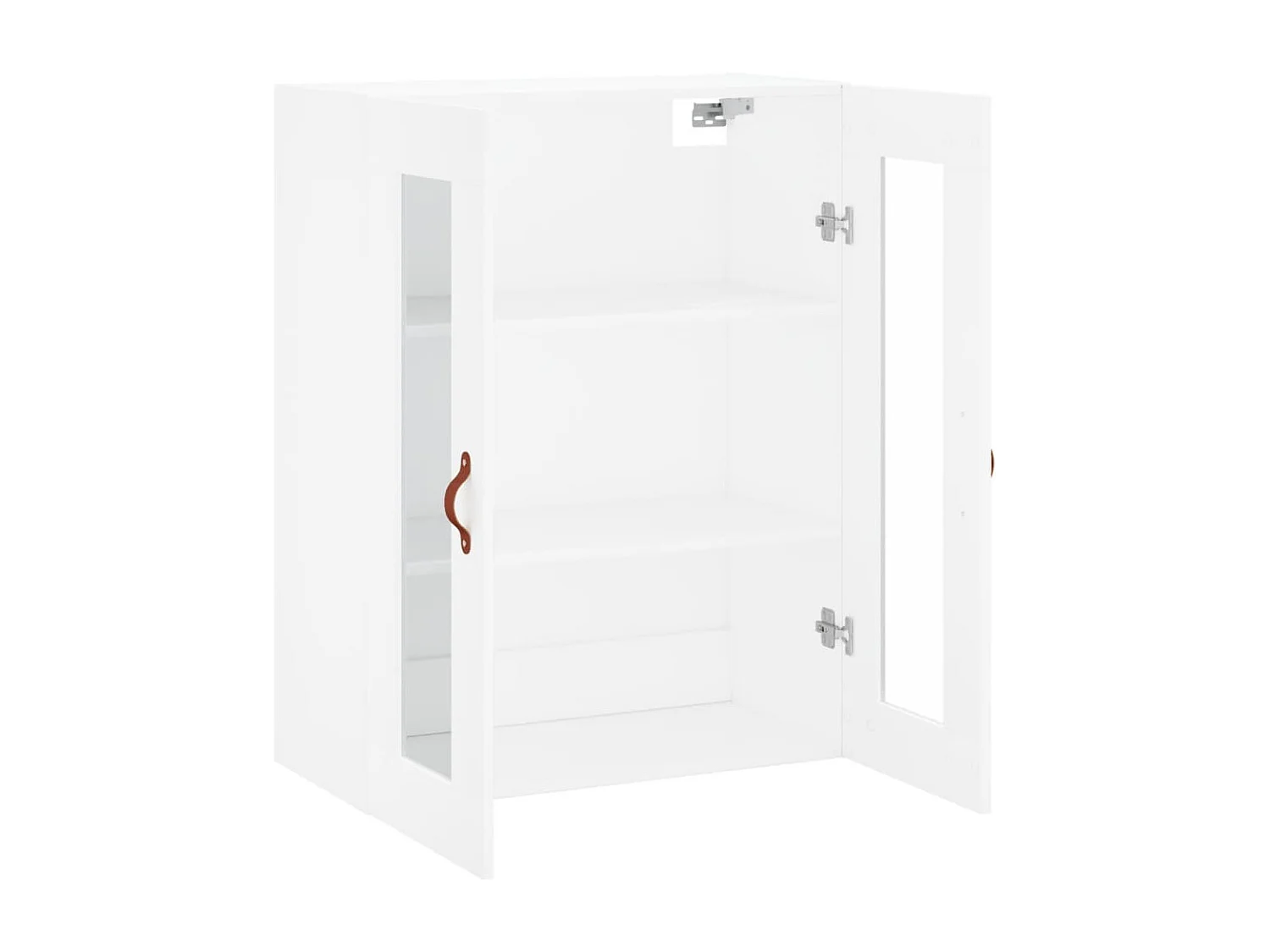 Armoire murale blanc 69,5x34x90 cm