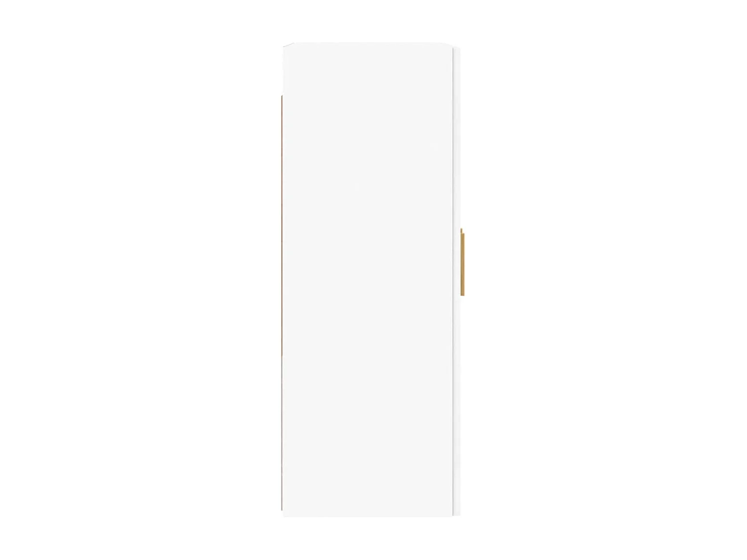 Móveis de parede 2 pcs derivados de madeira branco