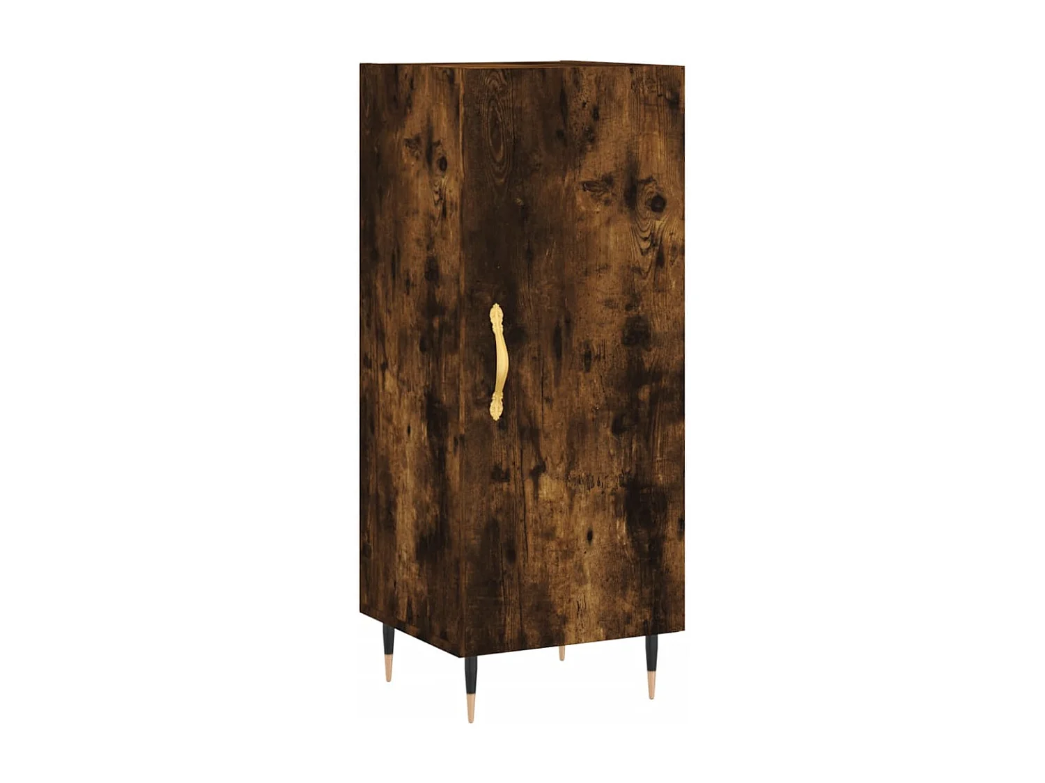 Buffet Chêne fumé 34,5x34x90 cm Bois d'ingénierie