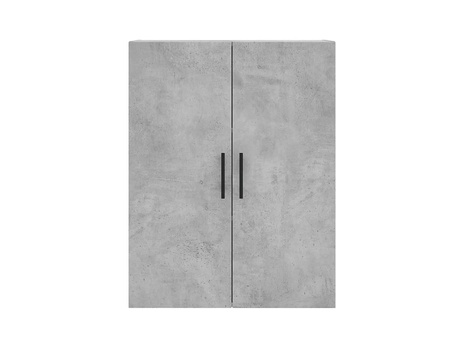 Highboard Betongrau 69,5x34x180 cm Holzwerkstoff