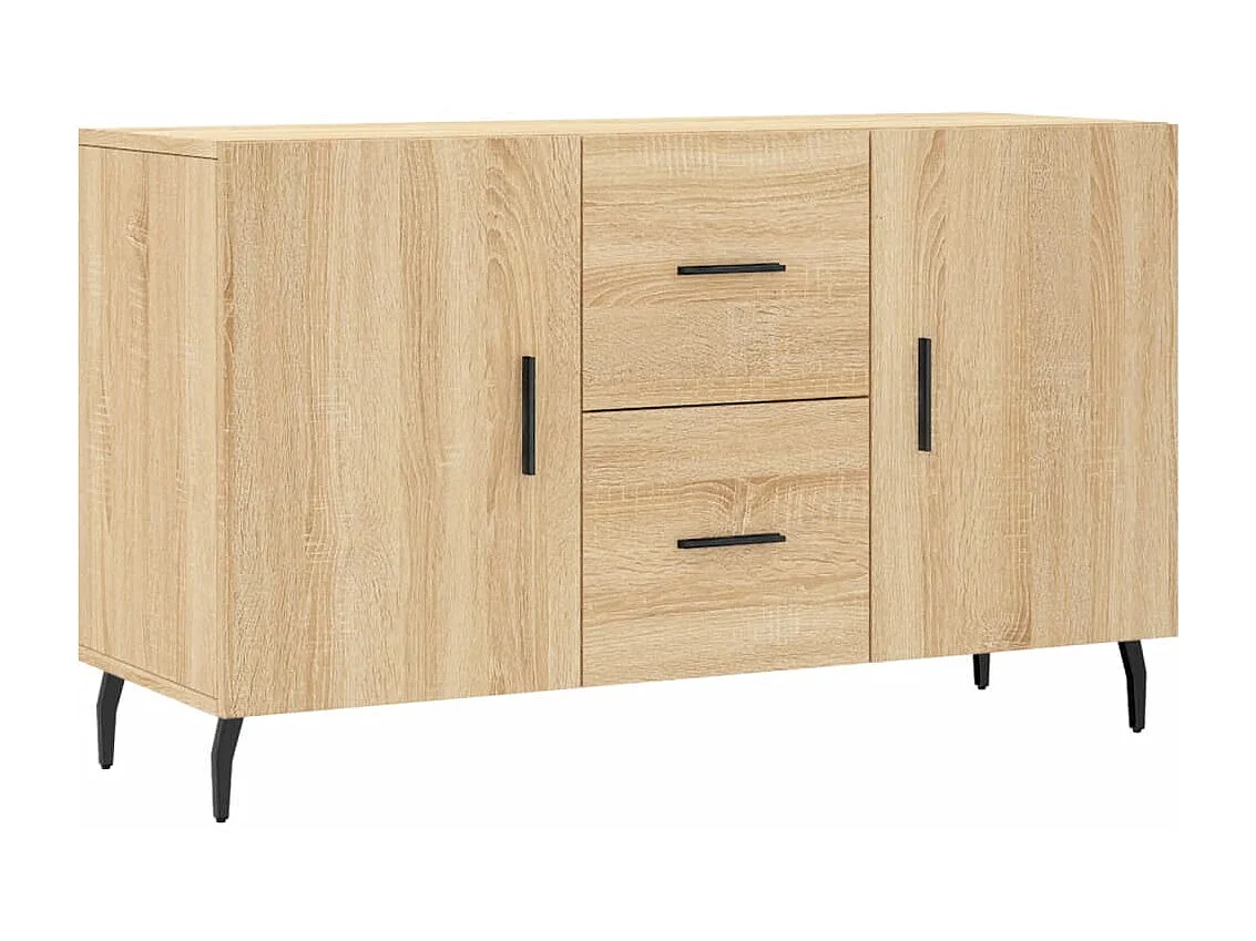 Buffet chêne sonoma 100x36x60 cm bois d'ingénierie