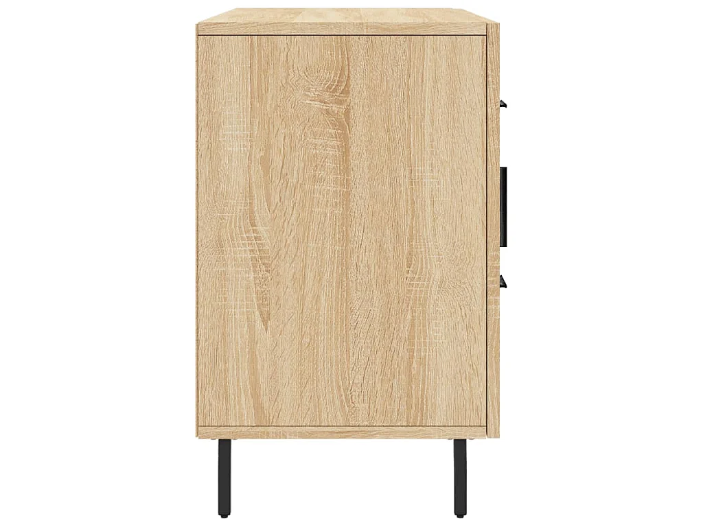 Buffet chêne sonoma 100x36x60 cm bois d'ingénierie