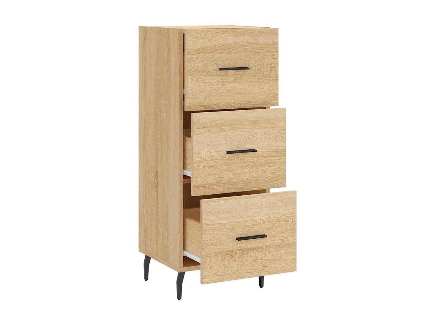 Buffet Chêne sonoma 34,5x34x90 cm Bois d'ingénierie