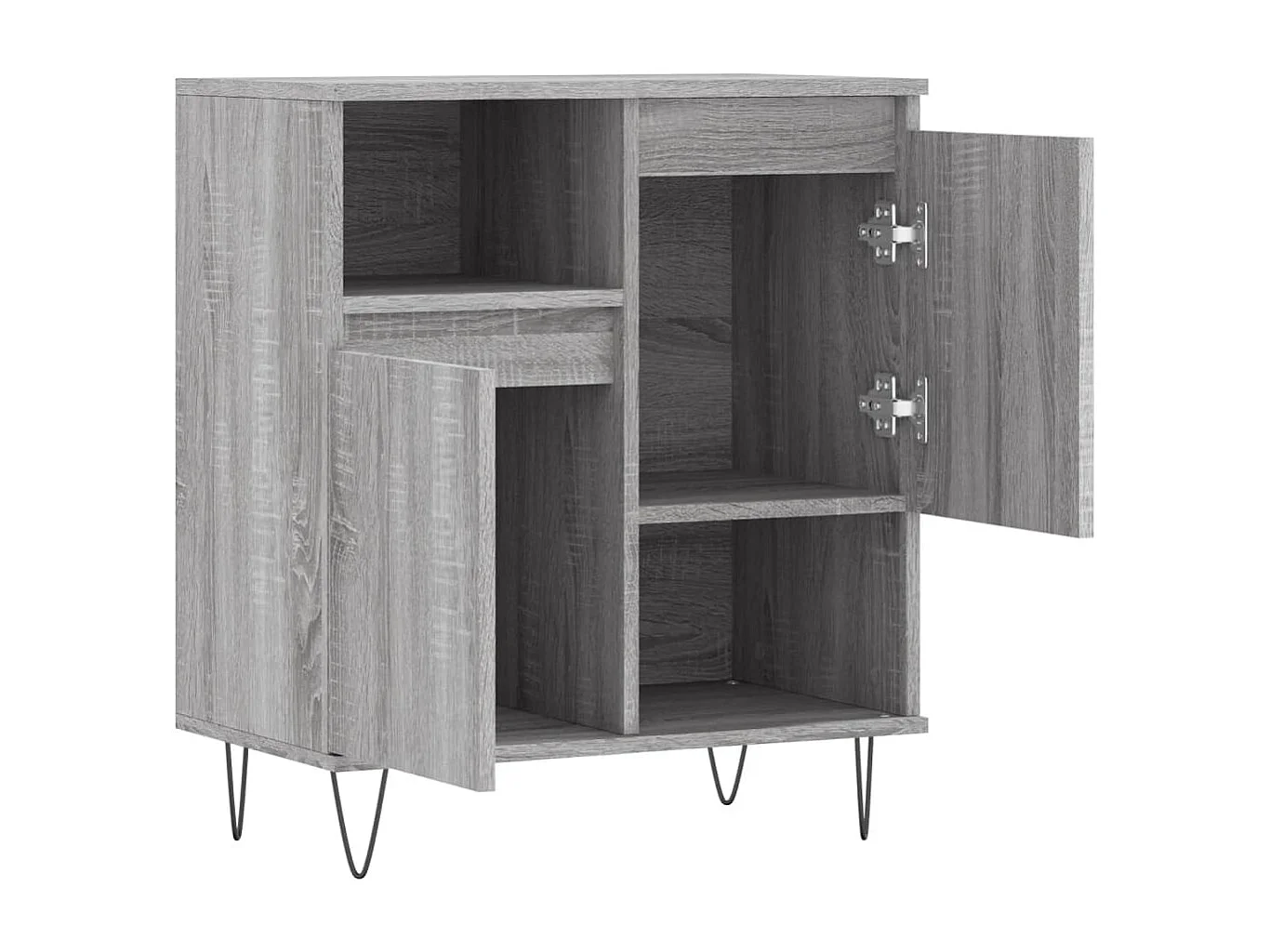 Buffet Sonoma gris 60x35x70 cm Bois d'ingénierie