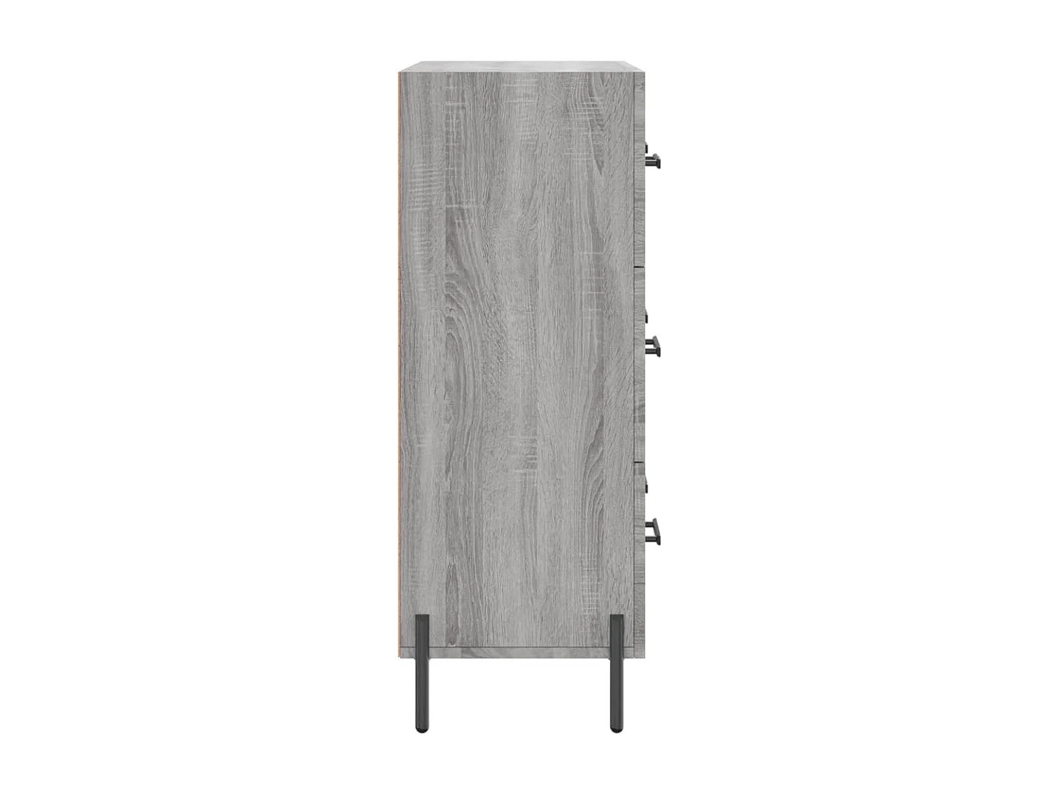 Credenza Grigio Sonoma 69,5x34x90 cm in Legno Multistrato
