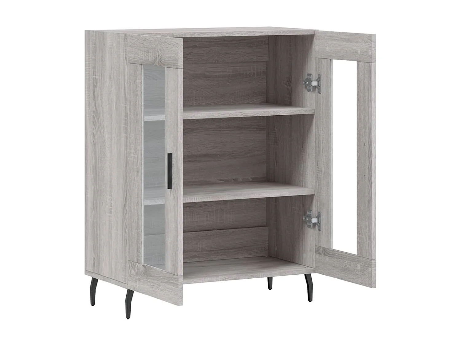 Buffet sonoma gris 69,5x34x90 cm bois d'ingénierie