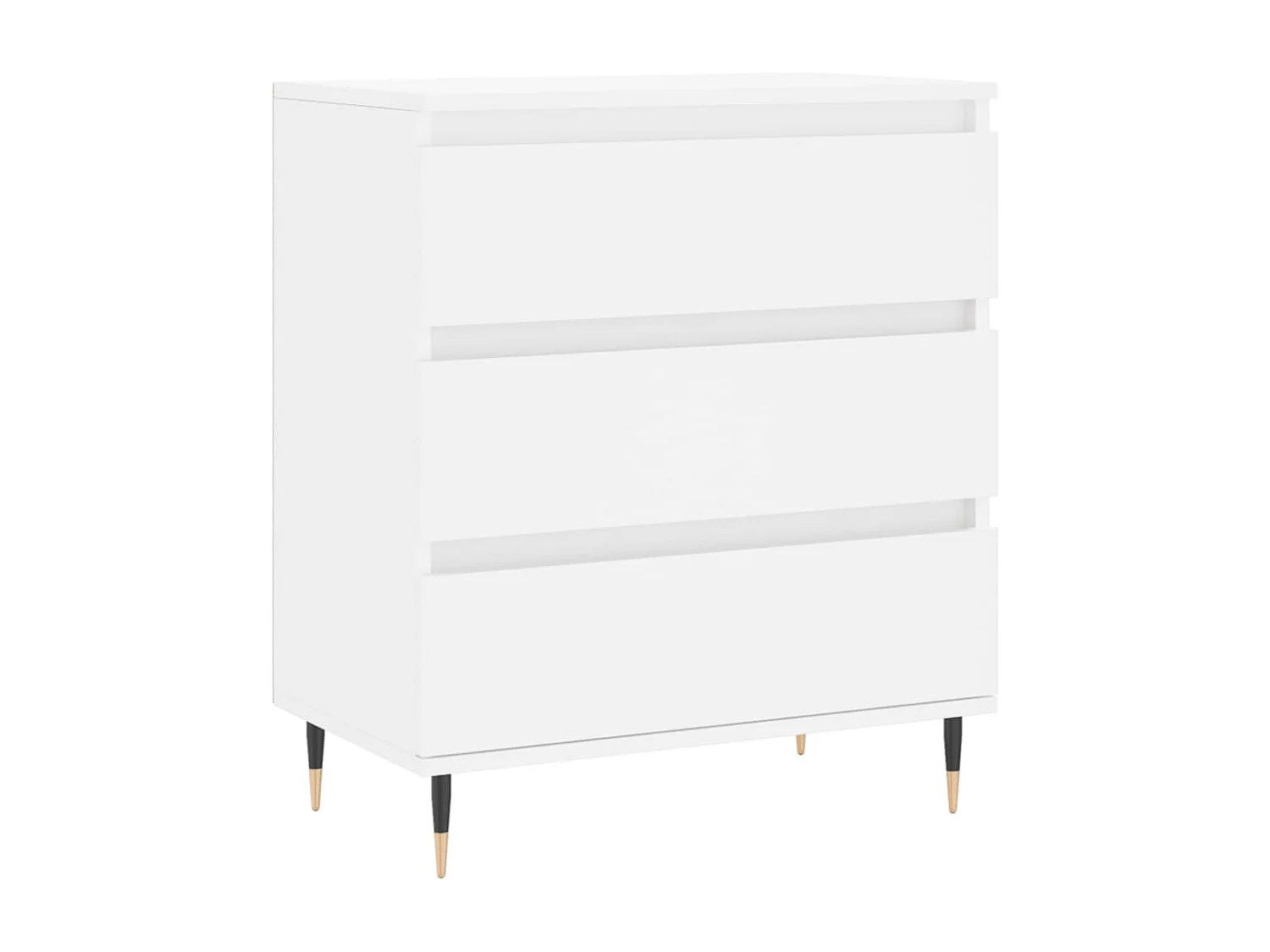 Buffet Blanc 60x35x70 cm Bois d'ingénierie