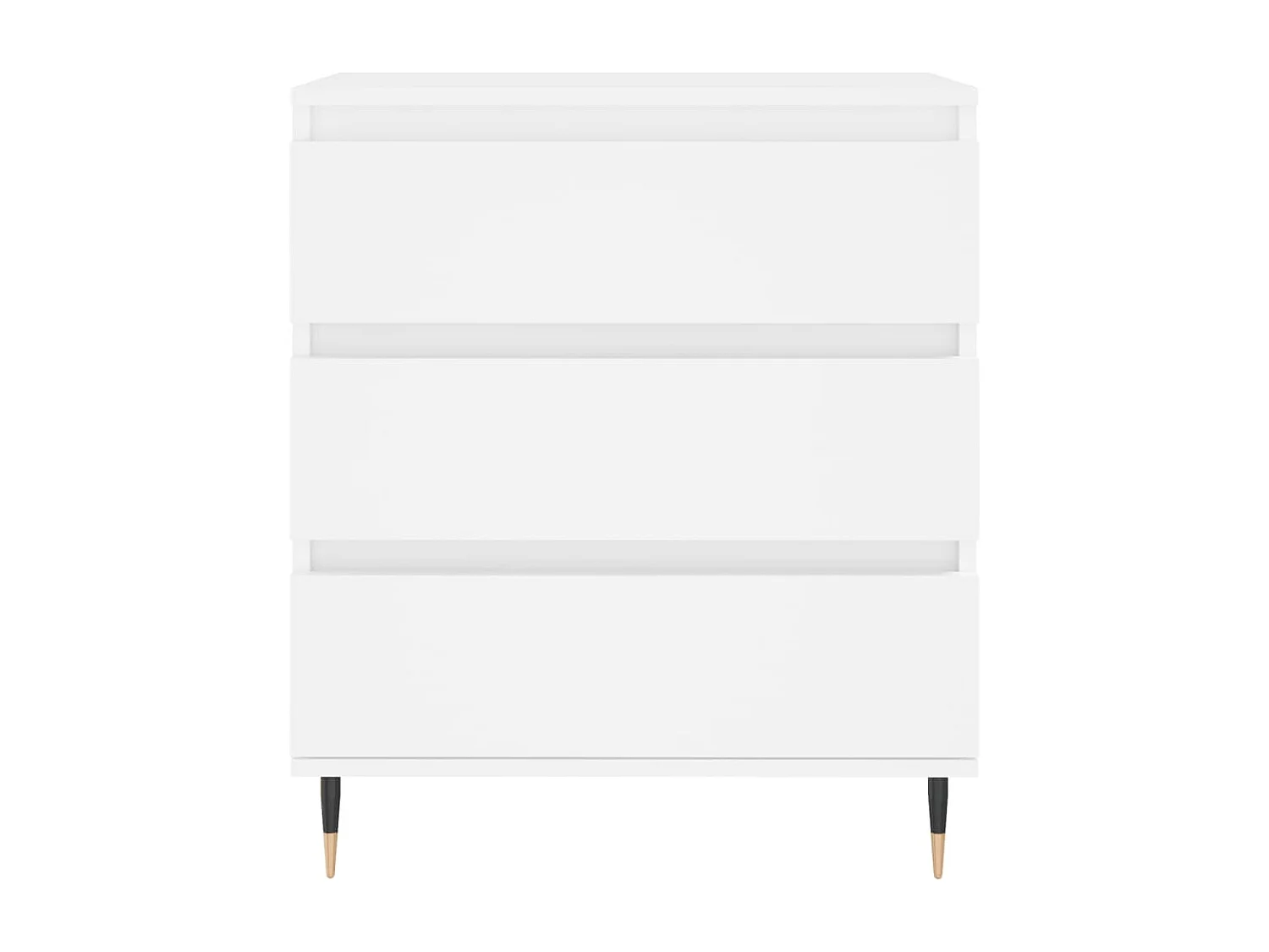 Buffet Blanc 60x35x70 cm Bois d'ingénierie