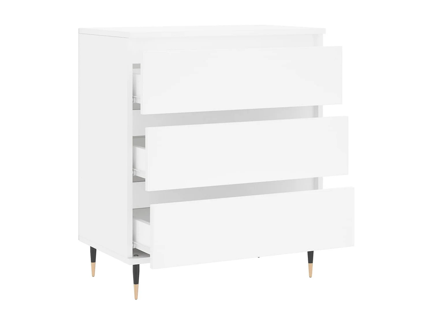 Buffet Blanc 60x35x70 cm Bois d'ingénierie