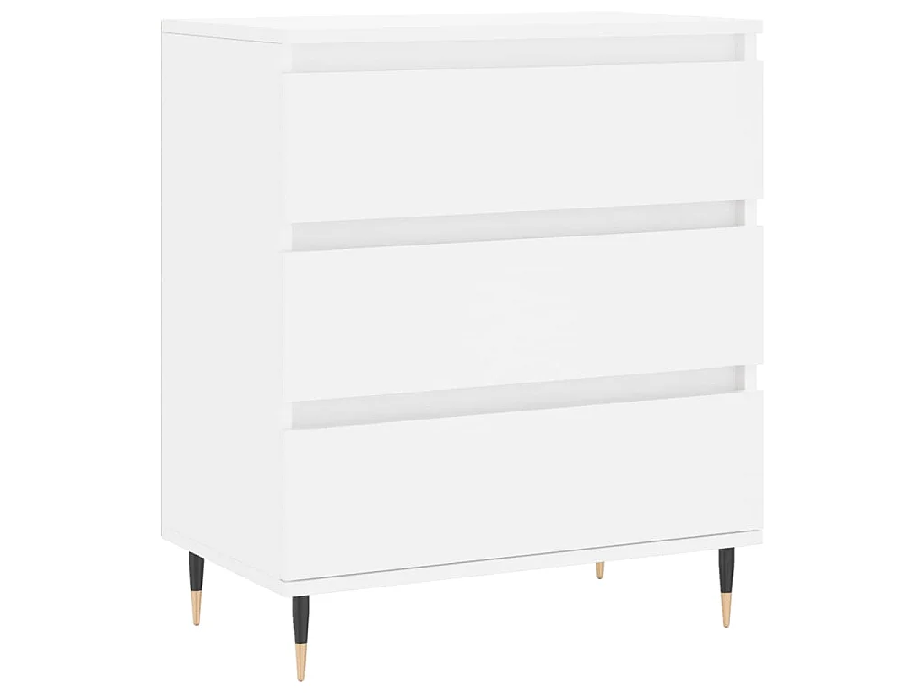 Buffet Blanc 60x35x70 cm Bois d'ingénierie