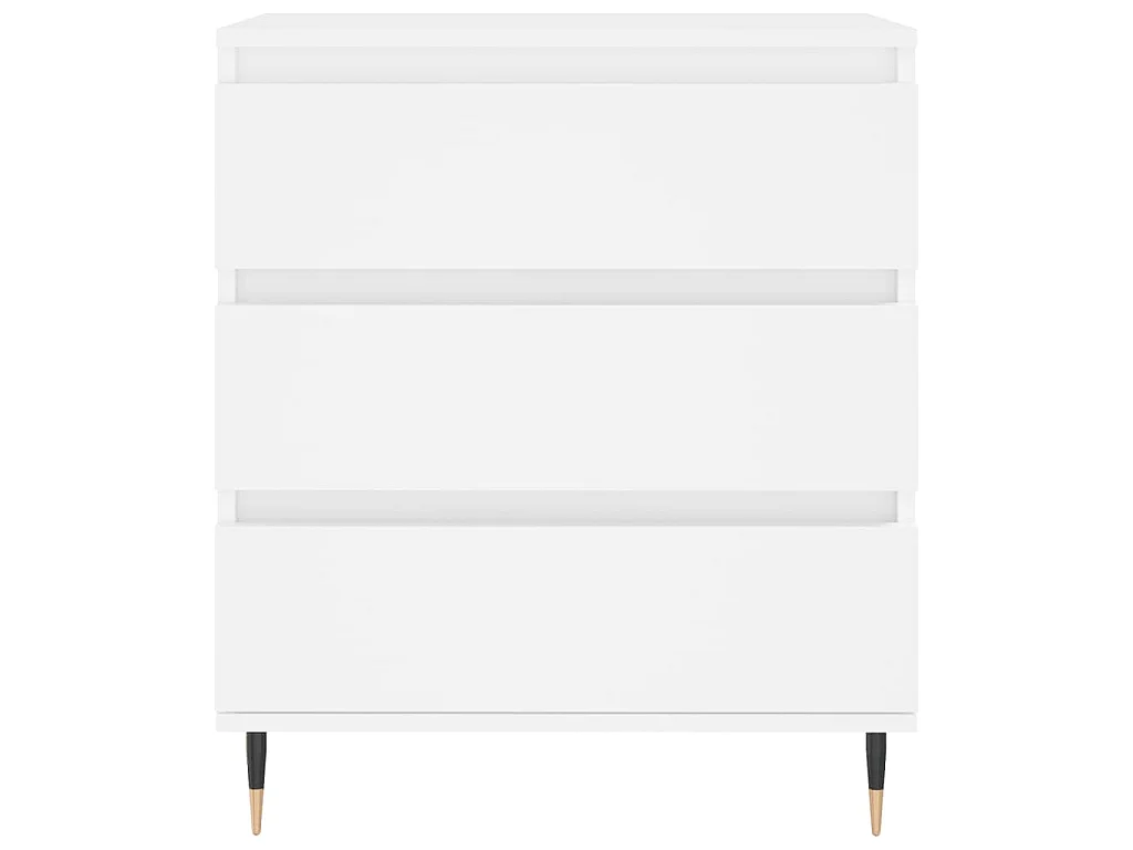 Buffet Blanc 60x35x70 cm Bois d'ingénierie