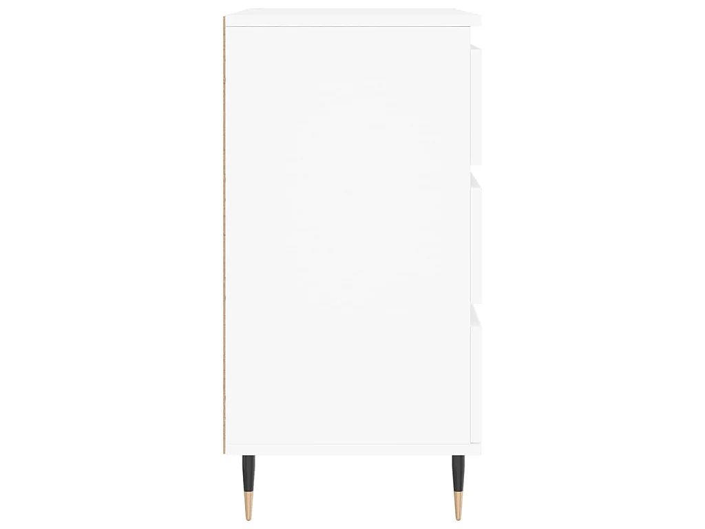 Buffet Blanc 60x35x70 cm Bois d'ingénierie
