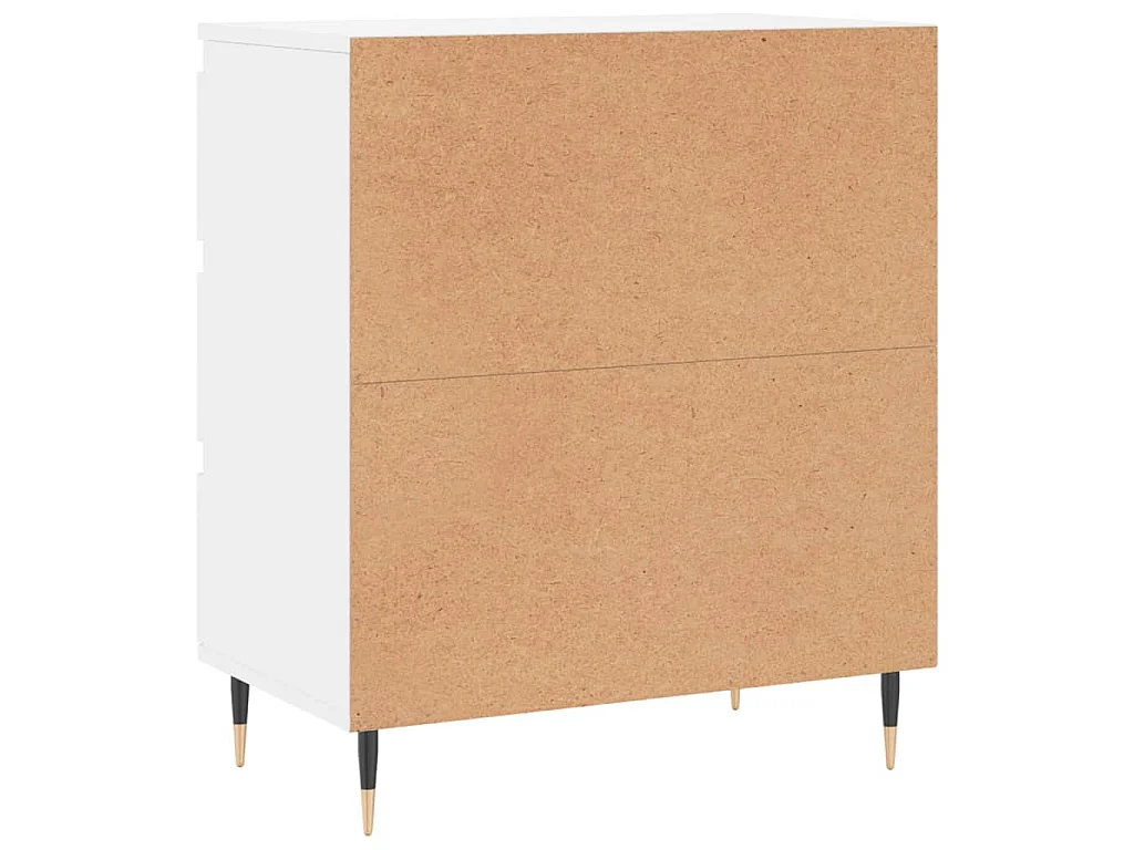 Buffet Blanc 60x35x70 cm Bois d'ingénierie