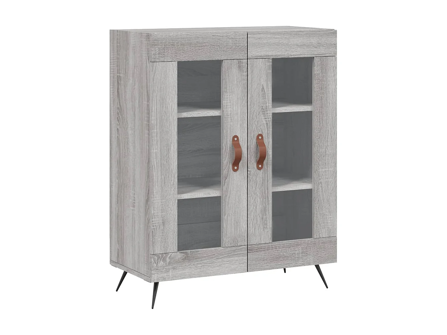 Buffet sonoma gris 69,5x34x90 cm bois d'ingénierie