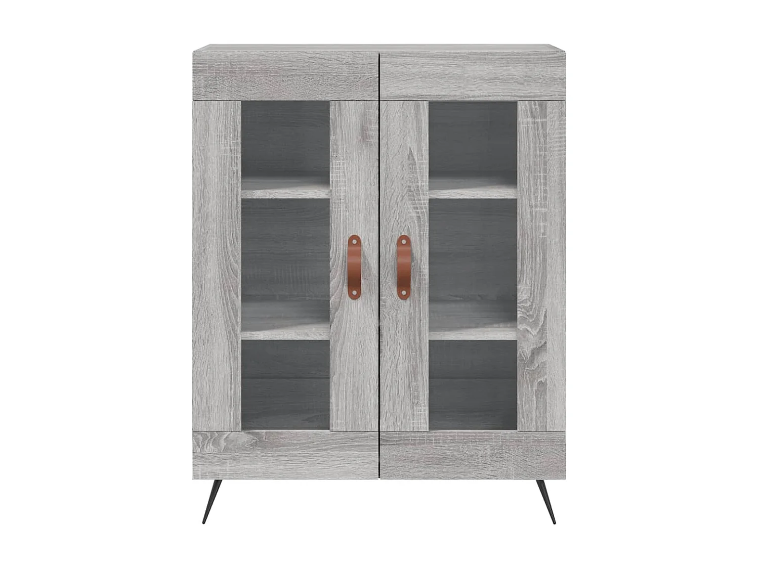 Buffet sonoma gris 69,5x34x90 cm bois d'ingénierie