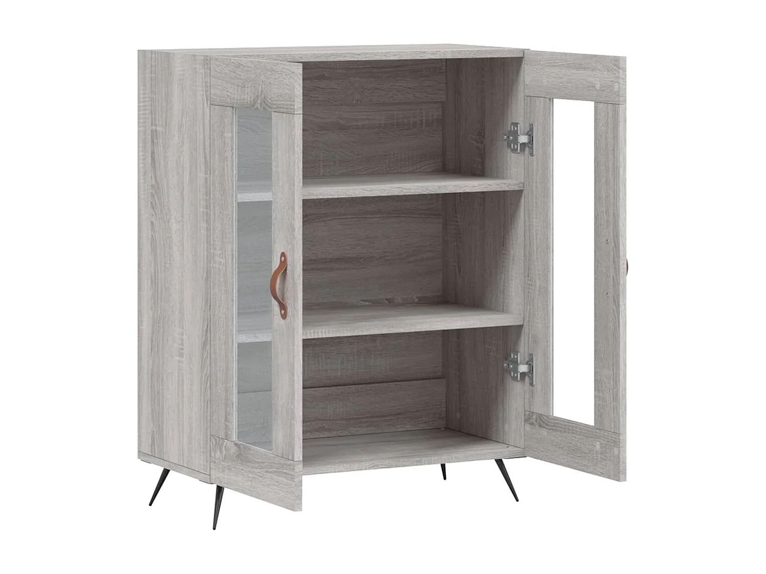 Buffet sonoma gris 69,5x34x90 cm bois d'ingénierie