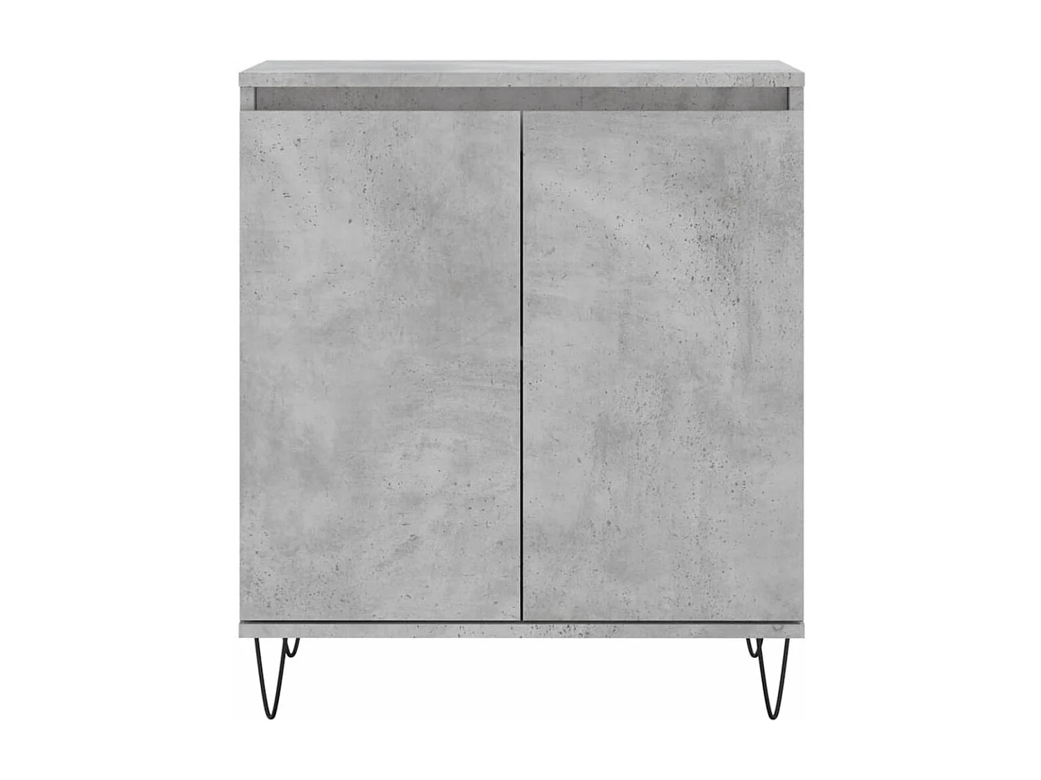 Buffet Gris béton 60x35x70 cm Bois d'ingénierie