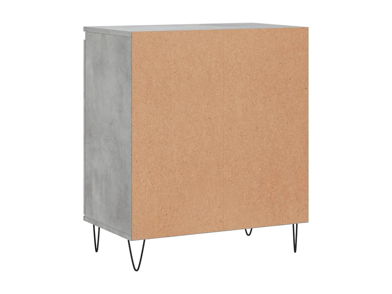 Buffet Gris béton 60x35x70 cm Bois d'ingénierie