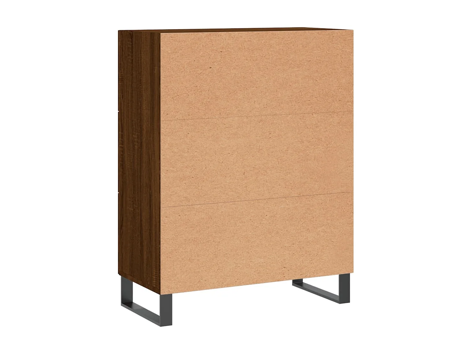 Sideboard Braun Eichen-Optik 69,5x34x90 cm Holzwerkstoff