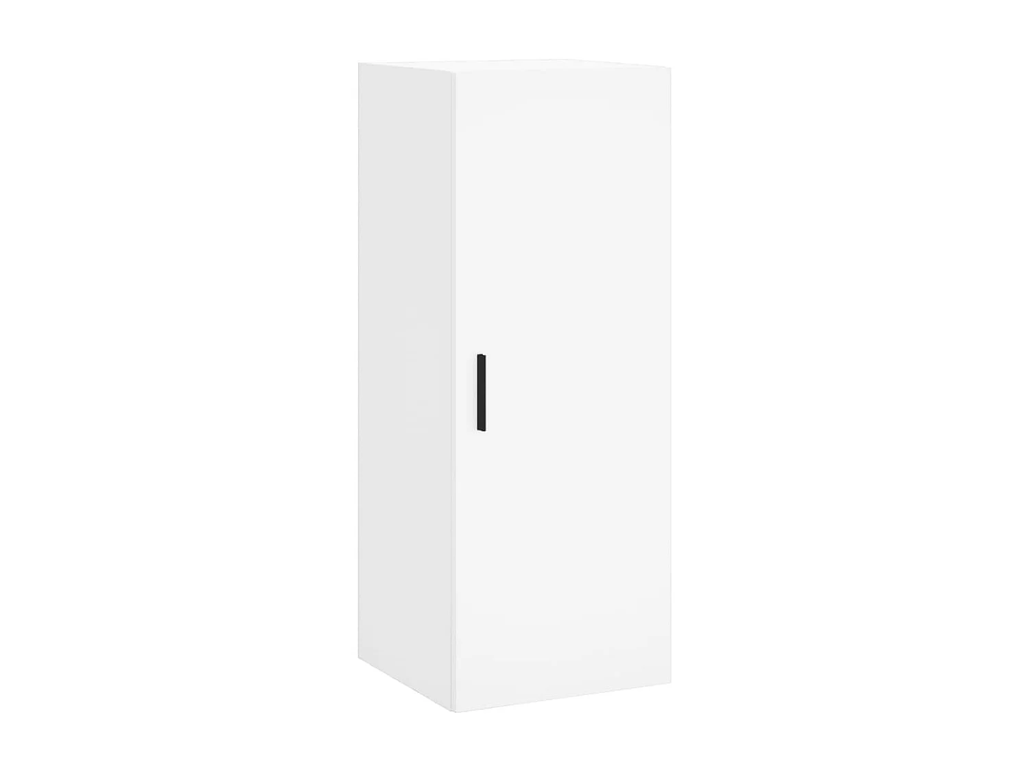 Armário alto 34,5x34x180 cm madeira processada branco