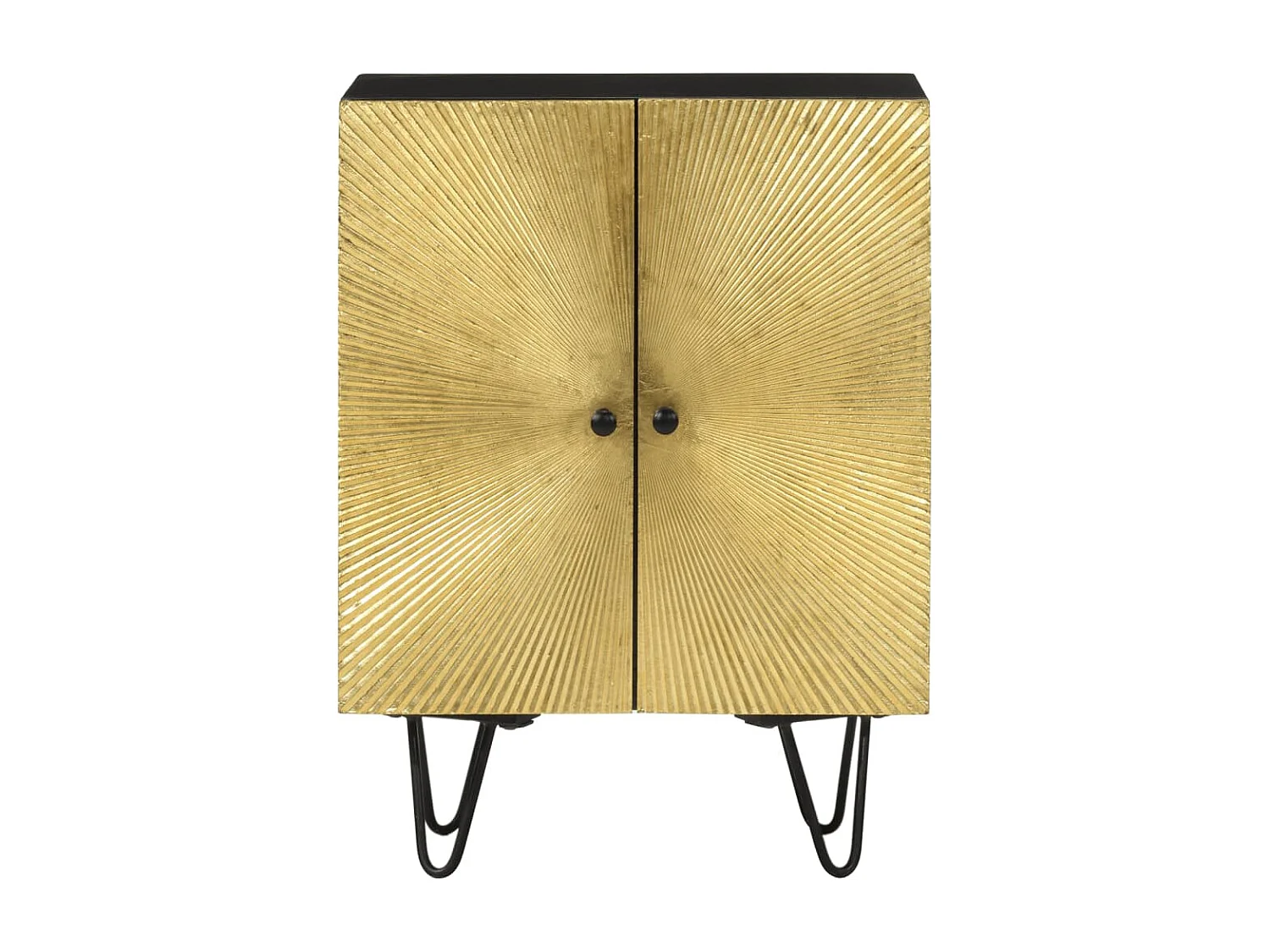 Sideboard 55x30x75 cm Massivholz Mango