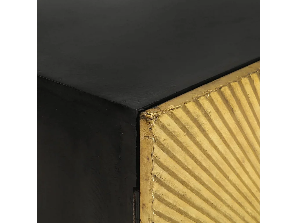 Credenza 55x30x75 cm in Legno Massello di Mango