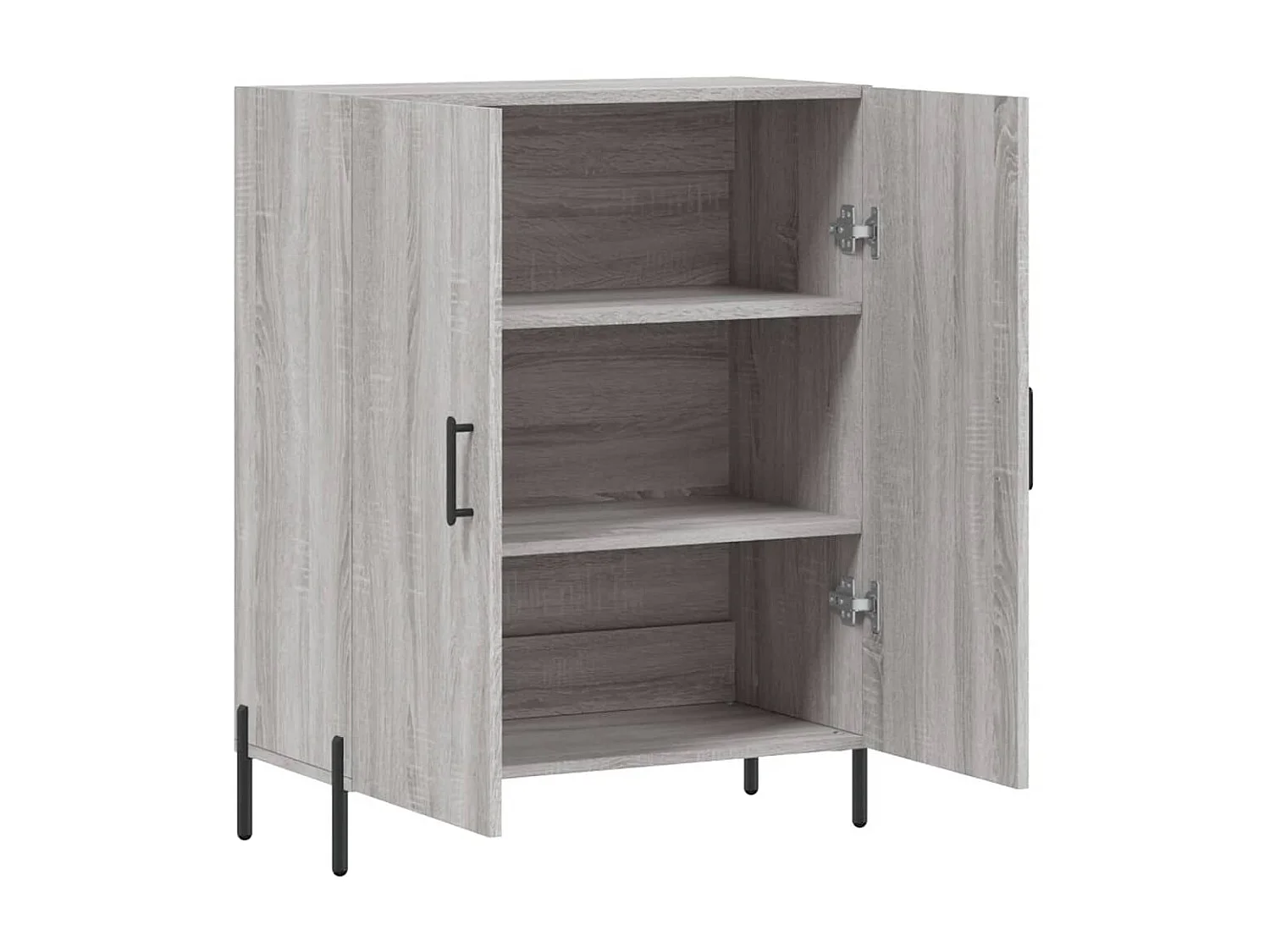 Sideboard Grau Sonoma 69,5x34x90 cm Holzwerkstoff