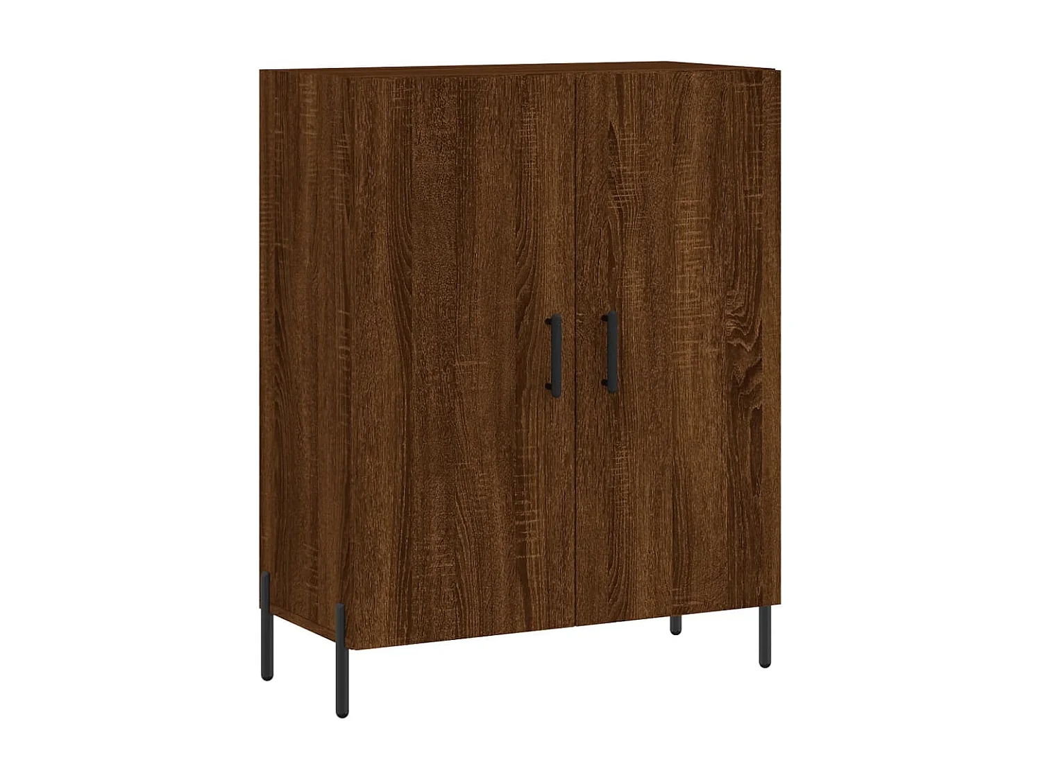 Aparador 69,5x34x90 cm derivados de madeira carvalho castanho