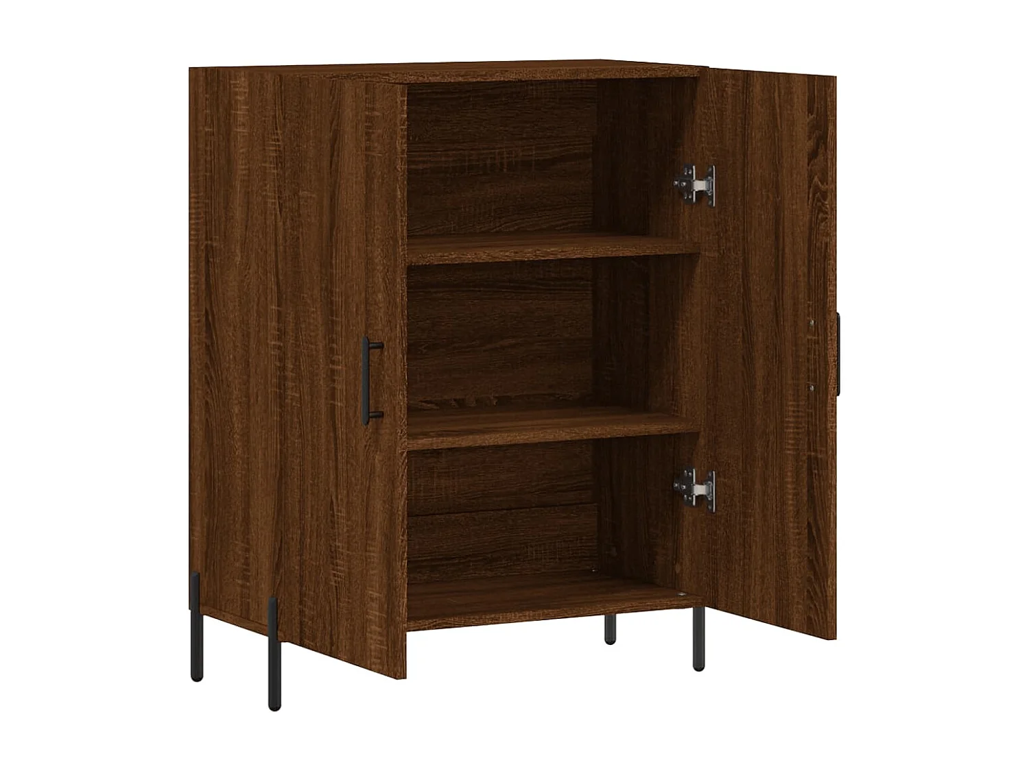 Aparador 69,5x34x90 cm derivados de madeira carvalho castanho