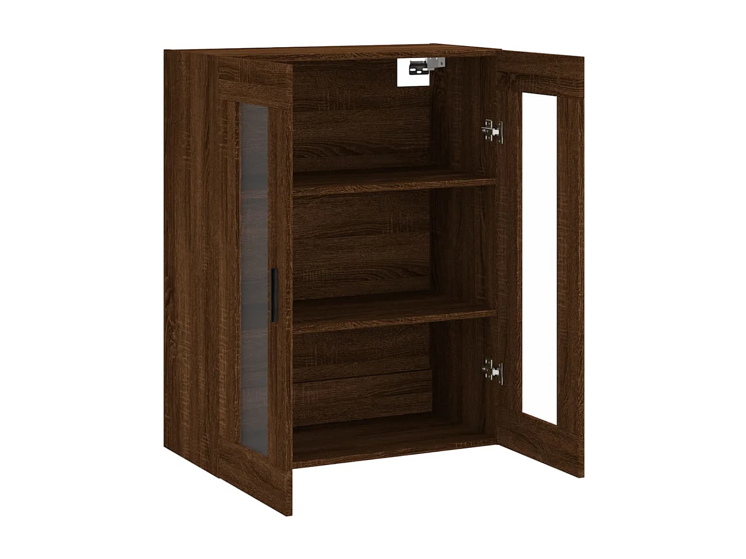 Armoire murale chêne marron 69,5x34x90 cm