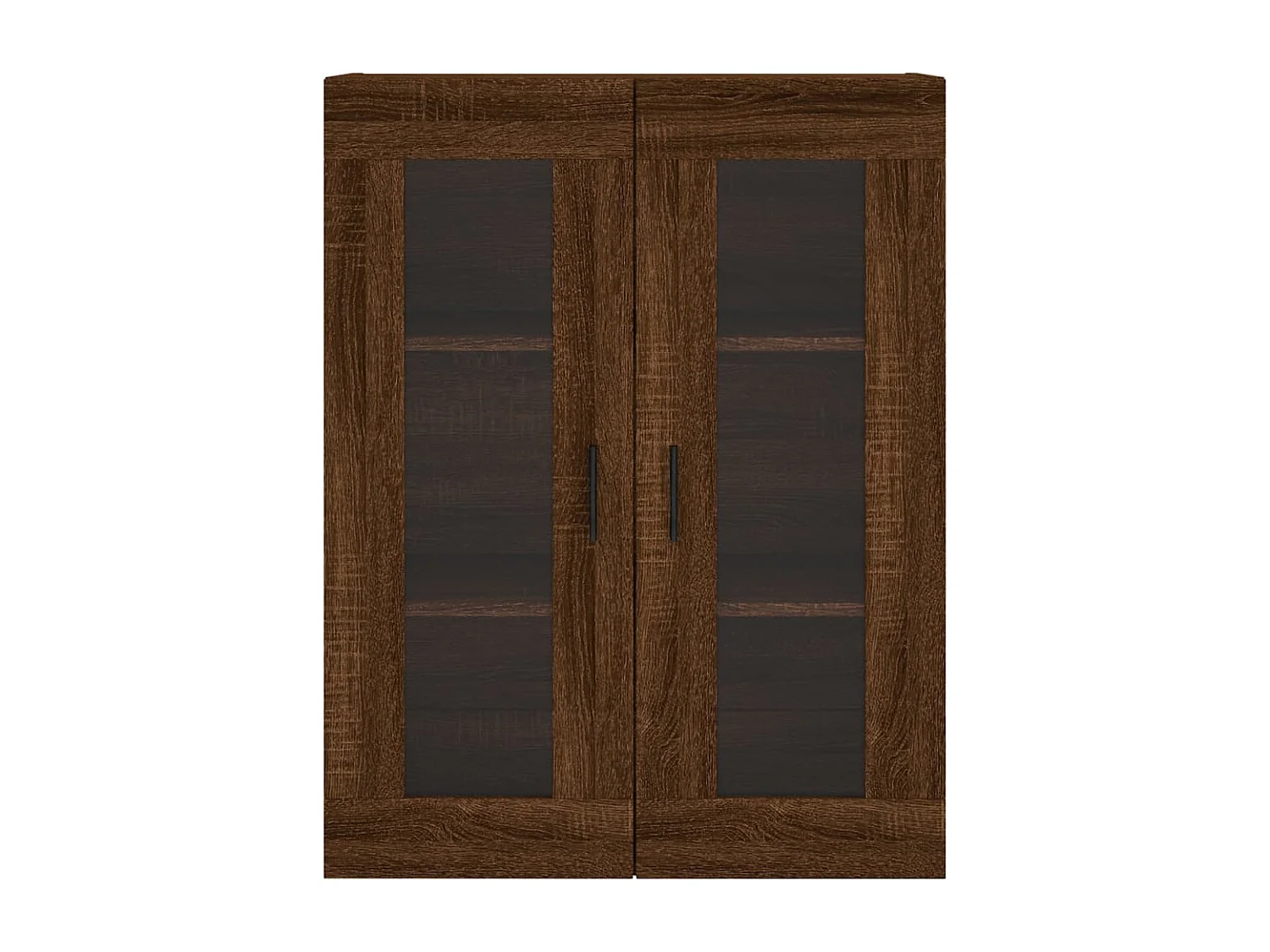 Armoire murale chêne marron 69,5x34x90 cm