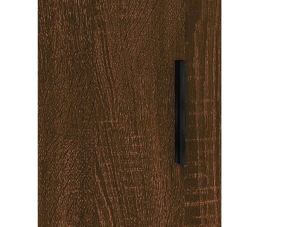 Mobile a Parete Rovere Marrone 69,5x34x90 cm