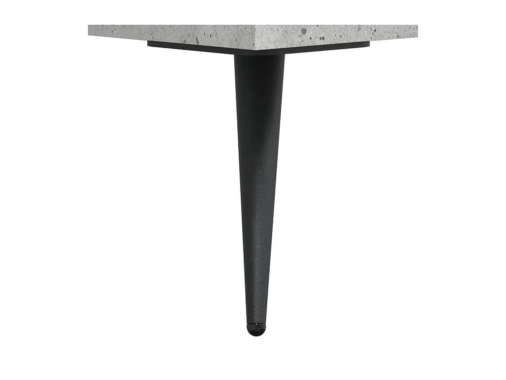 Dressoir 69,5x34x90 cm bewerkt hout betongrijs