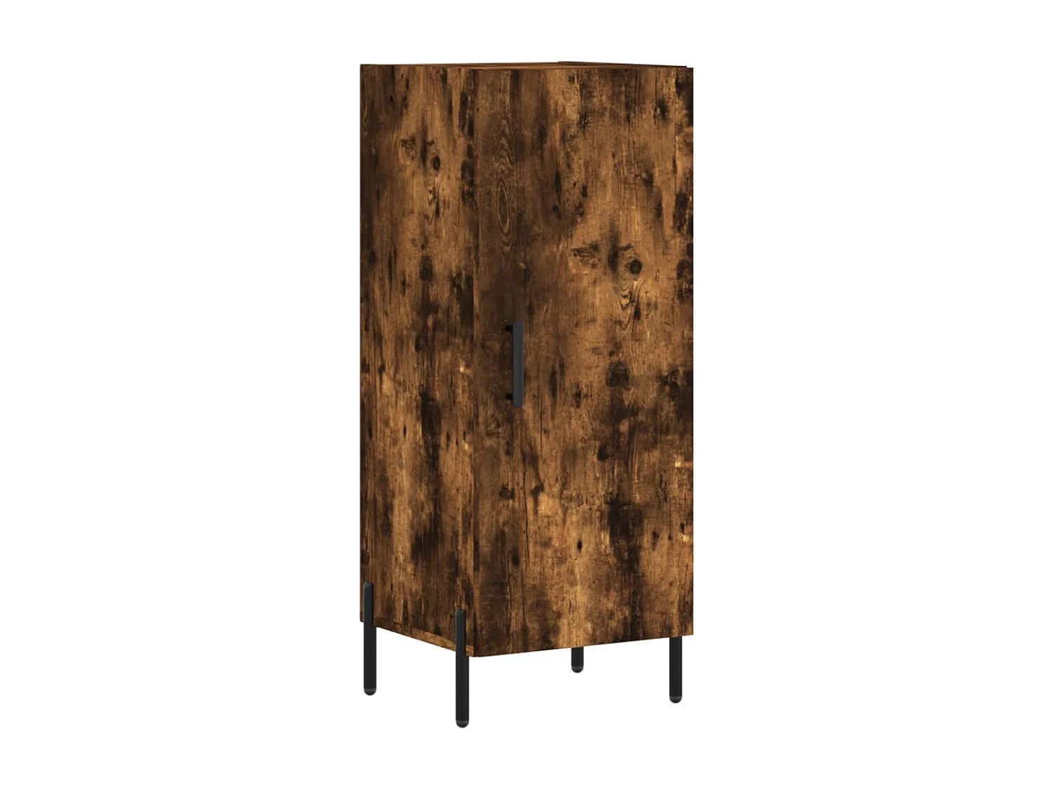Buffet Chêne fumé 34,5x34x90 cm Bois d'ingénierie