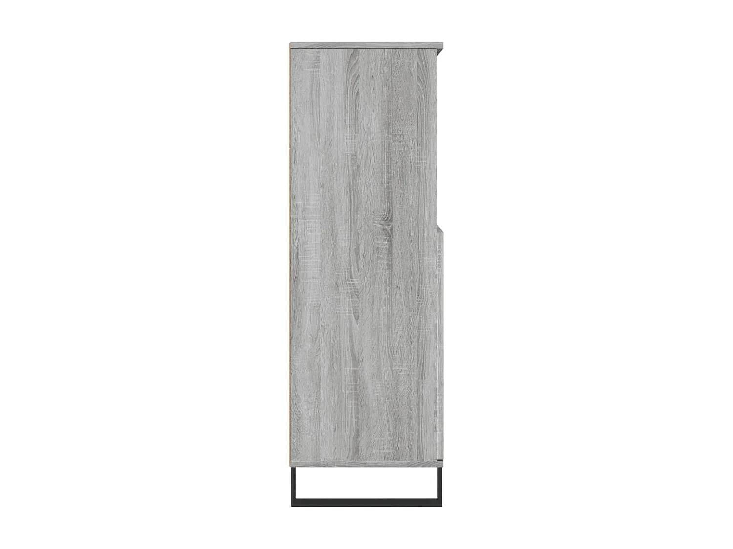 Buffet haut Sonoma gris 60x36x110 cm Bois d'ingénierie