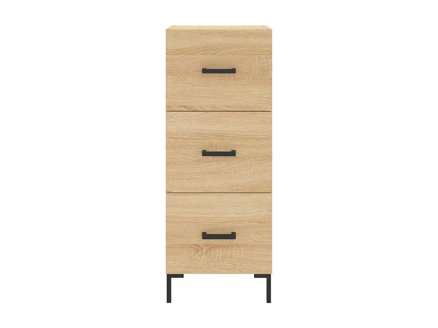 Sideboard Sonoma-Eiche 34,5x34x90 cm Holzwerkstoff