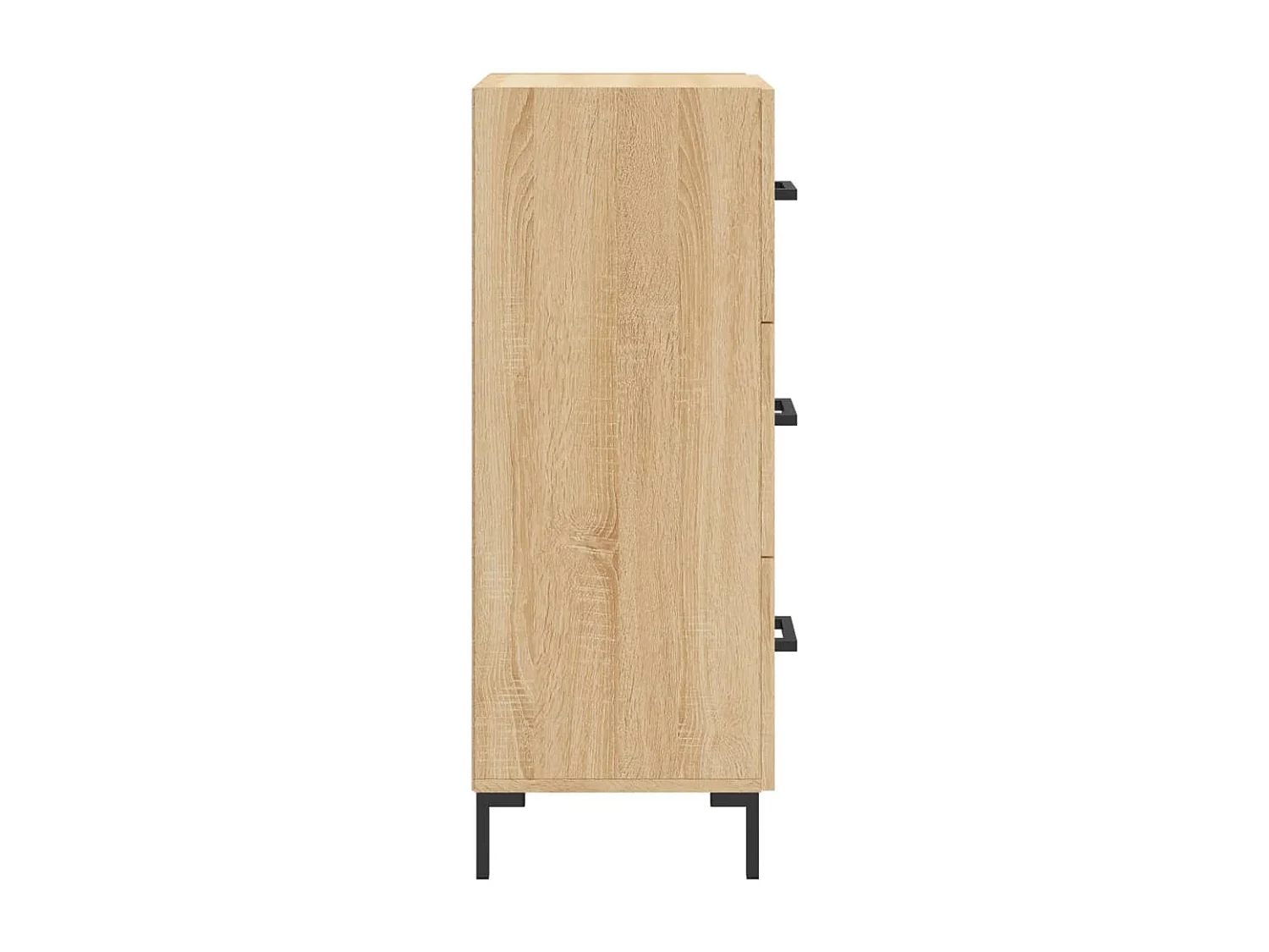 Sideboard Sonoma-Eiche 34,5x34x90 cm Holzwerkstoff