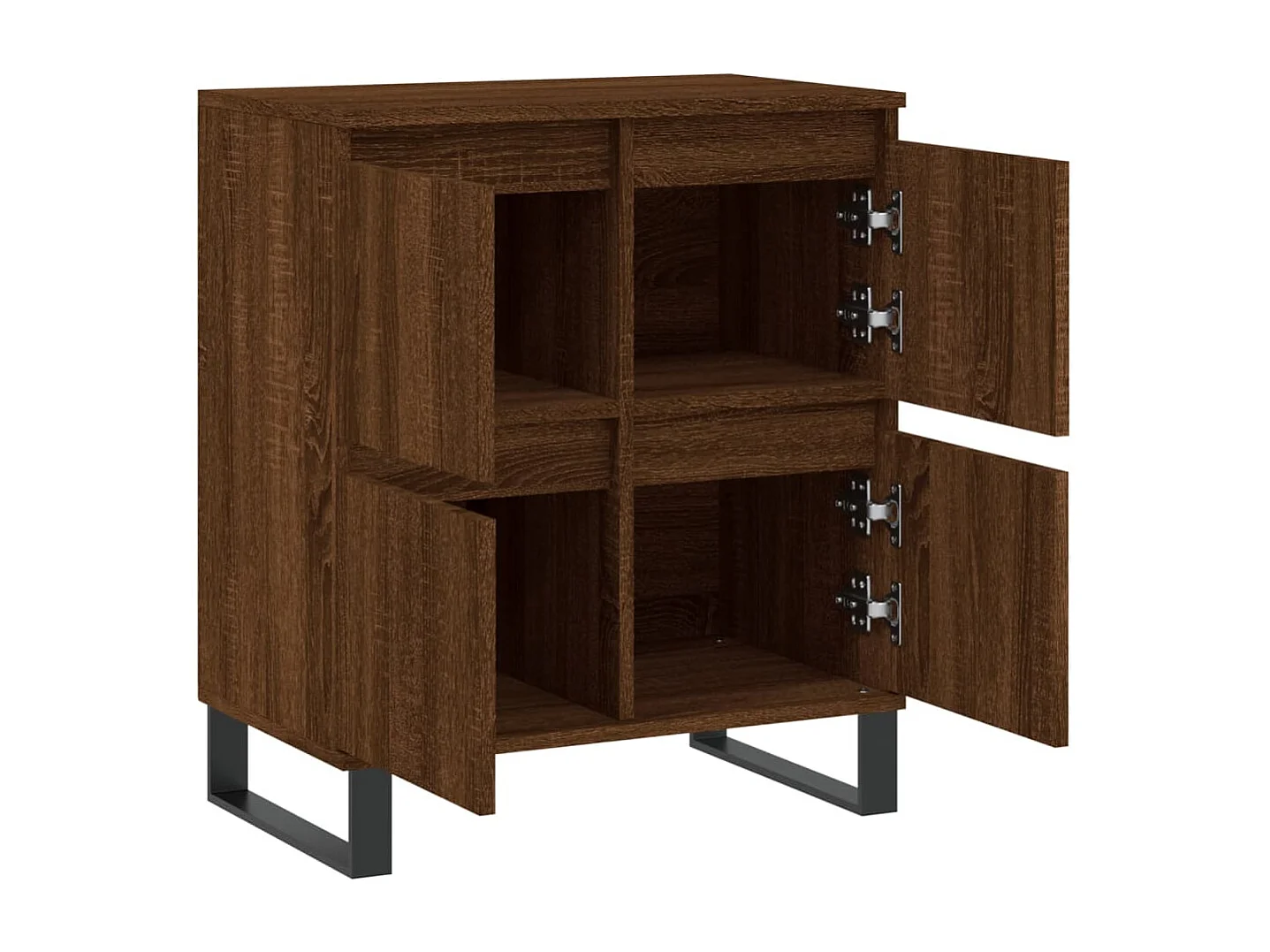 Sideboard Braun Eichen-Optik 60x35x70 cm Holzwerkstoff