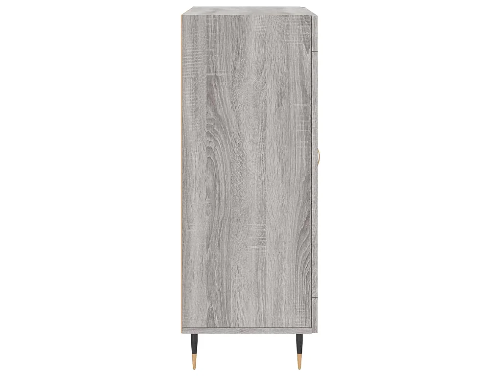 Buffet sonoma gris 69,5x34x90 cm bois d'ingénierie